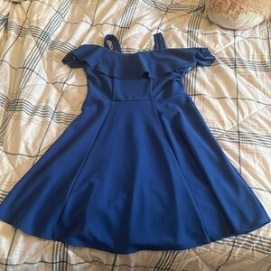 Children’s blue party dress